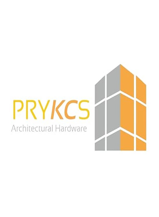 PRYKCS دعامة قضيب تعليق بيضاوي الشكل من PRYKCS لقضيب ستارة الخزانة (مجموعة من 4 قطع) - Image 5